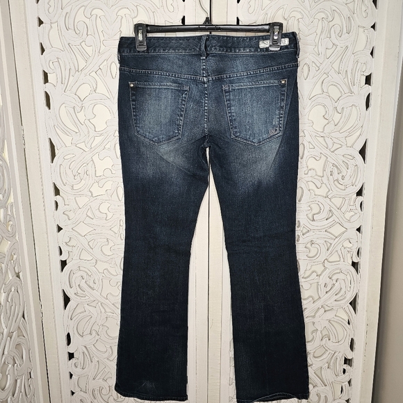 Express Boot Cut Jeans 10R Medium Wash Stretch Denim - Picture 5 of 13